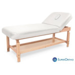 Επαγγελματικό Κρεβάτι White Luxury Spa PU Μασάζ Αισθητικής Φυσικοθεραπείας